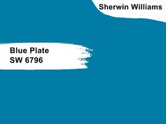 blue plate sw 696 by sherwin williams