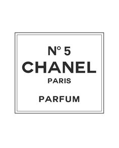 Chanel Stickers, Chanel Sign, Perfume Logo, Perfume Chanel, Perfume Label