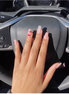 Simple Acrylic, Cute Acrylic Nail Designs, Simple Acrylic Nails, Nails 2020, Acrylic Nails Coffin Short, Simple Nail, Short Acrylic Nails Designs, Pink Acrylic Nails