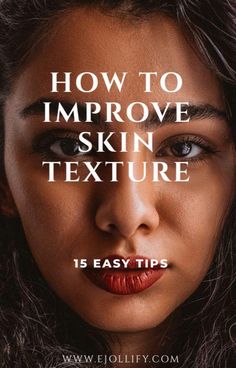 Learn how to improve skin texture with these easy steps today. Get rid of uneven texture and achieve smoother and soft skin! How To Make Skin Look Smooth, How To Even Out Skin Texture, Bumpy Face Remedy, What Helps Textured Skin, Skin Texture Remedies, Smooth Face Remedies, How To Make Skin Smooth, Smooth Face Skincare, Discolouration Skin How To Get Rid