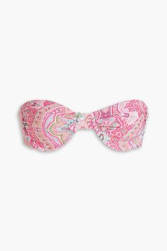 Shop on-sale MELISSA ODABASH Barbados paisley-print underwired bandeau bikini top for Woman. Browse the best deals from MELISSA ODABASH and luxury fashion at The Outnet. Pink Bikinis, Melissa Odabash, Cute Preppy Outfits, Summer Swim Suits, Cute Swimsuits, Summer Bikinis, Cute Bikinis, Summer Fits, Barbados