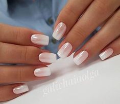 unhas russass2 Beautiful Nail Designs, Bridal Nails, Fancy Nails, Gorgeous Nails, Ombre Nails, Wedding Nails, Trendy Nails