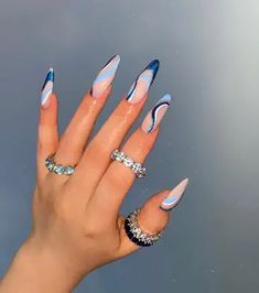 Peck Nail Designs Easy, Almond Nail Designs, Short Almond Nails, Classic Nails, Almond Nails Designs, Simple Nail Designs