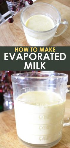 how to make evaporated milk