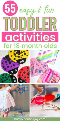 12m Old Activities, Activities For 16 Month Old Toddlers, Homemade Activities For Toddlers, Activities For 19 Month Old, Activities For 17 Month Old, Activities For 20 Month Old, 17 Month Old Activities, Finger Painting Crafts, Activities For Kids At Home 1 Year