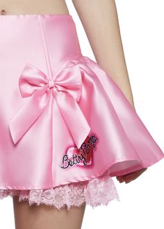 Maid Outfit Pink, Pink Satin Outfit, Satin Outfit, Satin Mini Skirt, Twill Skirt, Skirt With Lace, Maid Outfit, Novelty Bags, Maid Dress