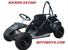 an electric go kart is shown with the words gk80 on it's side