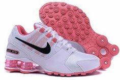 Find many great new & used options and get the best deals for HOT NEW WOMEN Nike Shox Avenue Running Shoes White/Pink at the best online prices at eBay! Free shipping for many products! Popular Nike Shoes, Nike Shox For Women, Nike Shox Shoes, Nike Shoes Women Fashion, Nike Shox Nz, Pink Nike Shoes, Nike Shoes For Sale, Baskets Nike, Nike Air Shoes