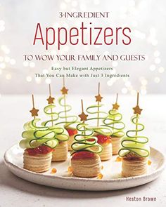 an advertisement for appetizers to wow your family and guests