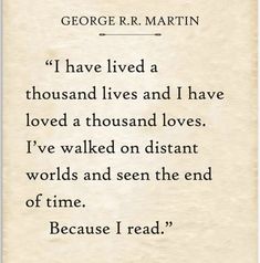 george r martin quote about love