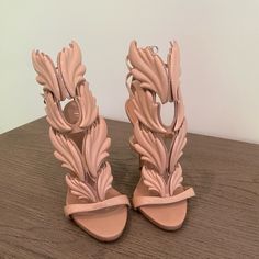 Worn Once Great Condition Can Locate Bag And Probably Box Flame Heels, Zanotti Shoes, Giuseppe Zanotti Shoes, Giuseppe Zanotti, Shoes Women Heels, Shoes Heels, Size 6, Women Shoes, Cream