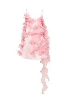 Romantic ruffled pink mini dress with rose appliques, Garden of Eden ➤➤ Milla Dresses - USA, Worldwide delivery Pink Ruffle Dress Short, Ruffle Pink Dress, Pink Rose Dress, Milla Dresses, Funky Dresses, Mini Dress Pink, Fairytale Fashion, Pink Mini Dress, Garden Dress