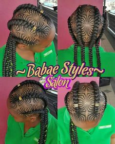 Braided Ponytail With Heart On The Side, Kid Feed In Braid Styles Ponytail, Pony Yaya Hair Braids, Diamond Braided Ponytail, Beyonce Braided Ponytail, Cornrow Updo Hairstyles, Latest Braided Hairstyles, Latest Hair Braids, Black Kids Braids Hairstyles