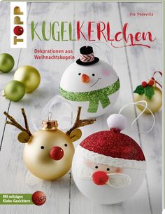 an image of christmas ornaments on the cover of magazine kogelker kleien