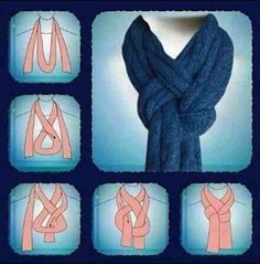 The Pretzel Knot | My Favorite Way to Tie a Scarf