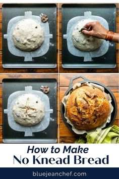 how to make no knead bread