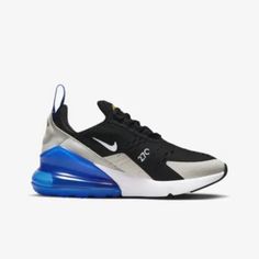 Nike Air Max 270 Grade School Size Pink/White/Black/Green Gs4-7 Fit Women6 Youth 4 New No Box Sorrel Boots, Converse Run Star Hike, Converse Run Star, T Strap Flats, Black Leather Mules, Kitten Heel Sandals, Suede Slippers, Golden Goose Sneakers, Leather Flip Flops