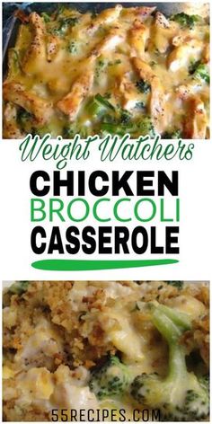 Broccoli And Mushrooms, Weight Watchers Casserole, Healthy Casserole, Light Sauce, Weight Watchers Chicken, Chicken Broccoli Casserole, Weight Watcher Dinners, Chicken And Broccoli