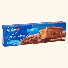 a box of chocolate leihiz on a white background