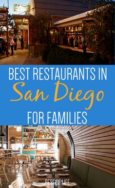 the best restaurants in san diego for families to eat and drink with their family at night