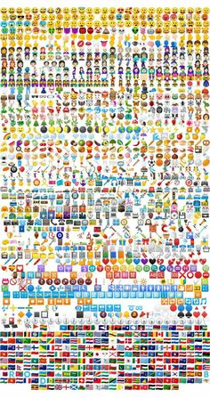 a large poster with many different types of people in the shape of letters and numbers