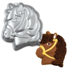 3d Birthday Cake, Shaped Cake Pans, Wilton Cake Pans, Pony Cake, Cake Baking Pans, Pan Cake