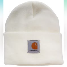 Fabric Type 100% Acrylic Care Instructions Hand Wash Only About This Item 100% Acrylic Knit One Size Fits All White Carhartt Fleece, Carhart Stockign Hat, Pink Carhart Beanie, Bonnet Carhartt, Beanie Outfits, Carhartt Hat, Granola Outfits, Beanie Outfit, Carhartt Beanie