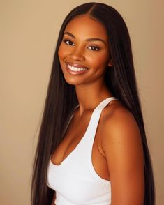 Experience the beauty of Nikki Smith Hair Collection's Brazilian Silky Straight Hair Extensions. Made with 100% human hair, they are thick, full, and of natural color 1b. Fast 2-3 day shipping and interest-free payment plans make them easy to get. Lengths from 10" to 32", these hair extensions will add glamour to any look. Buy now and experience the difference! Hair Type: 100% Human Hair Weave Lengths: 10" - 32" Wefts: Machine Double Stitch Style: Silky Straight Weight: 100 grams per Bundle / 3.