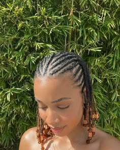 Learn To Braid, Cornrows Natural, Hair Growth Methods, Hair Braid Patterns, Cornrows Natural Hair, Natural Braids, Beads Style