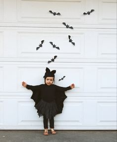 Bat Toddler Costume, Diy Baby Bat Costume, Family Bat Costume, Diy Bat Costume Kids, Bat Costume Toddler, Bat Costume Diy, Bat Costume Kids, Toddler Vampire Costume, Bat Fancy Dress