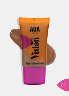 AOA Matte Vision Hi-Def Foundation D1 COSMETICS - Shop Miss A Cheap Foundation, 1 Dollar, Butylene Glycol, Neutral Undertones, Blush Highlighter, Matte Foundation, Pretty Packaging, Perfect Skin, Liquid Foundation