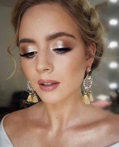 Make Up Sposa, Beautiful Wedding Makeup, Makeup Bridesmaid, Wedding Makeup For Brown Eyes