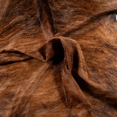 a close up view of a brown animal's fur