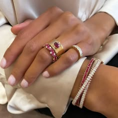 Material Good | Suzanne Kalan | Ruby Bliss Frenzy Eternity Band Girly Jewellery, Aesthetic Dressing, Edgy Accessories, Suzanne Kalan, Diamond Jewelry Designs, Jewelry Essentials, Jewelry Lookbook, Stacked Jewelry, The Night Sky