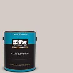 BEHR PREMIUM PLUS Exterior Paint & Primer is a 100% Acrylic, low VOC formula designed for a long-lasting finish that resists moisture, fading & stains and provides a mildew and corrosion resistant finish. It delivers exceptional hide and excellent touch-up while also providing comprehensive all-climate protection. Color: Burnished Clay. Paint Dining Room, Behr Marquee Paint, Bathroom Wall Colors, Jet Interior, Behr Ultra, Behr Premium Plus, Private Jet Interior, Behr Marquee, Glossy Paint