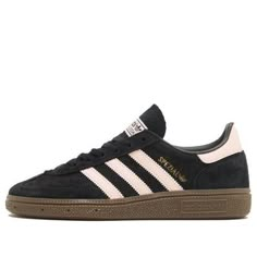 (WMNS) adidas Handball Spezial 'Black Icy Pink' JI1036 Black And Pink Spezial Adidas, Adidas Spezial Black And Pink, Spezial Adidas Shoes, Icy Pink, 2025 Mood, Adidas Handball Spezial, Adidas Handball, Adidas Spezial, Pretty Skin Care