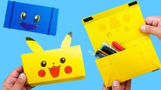 In this video, we will show you how to create an adorable Origami Pokemon pencil box. This DIY paper craft project is easy