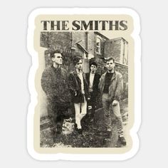 the smiths sticker on a white background