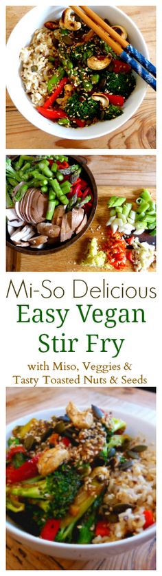 the cover of miss so delicious easy vegan stir fry