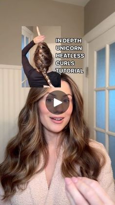 Easy Care Hairstyles, Side Sleeping, Easy Hairstyles For School, The Unicorn, Boho Hairstyles