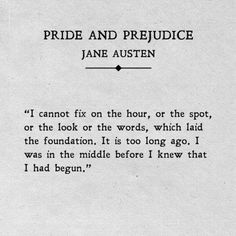 an old book with the title pride and prejuice jane austen on it