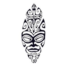 Tatuagem maori de tiki adormecido - Tatua-me assim - Encontra a tua tatuagen online! Maori Tattoo Meanings, Samoan Tattoos, Samoan Tattoo, Traditional Tattoo Design, Smen, Tattoo Desings, Different Tattoos