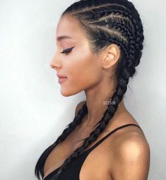 Kardashian Ponytail, Easy Braid Styles, Sleek Braided Ponytail, Trendy We Fryzurach, French Braid Ponytail, French Braid Hairstyles