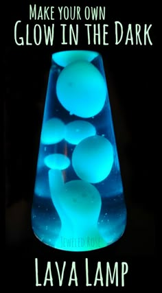 an image of glow in the dark lava lamp