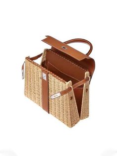 Handbags Type: Totes Types of bags: Shoulder & Handbags Main Material:  100% Woven natural palm straw, 100% Vegan Leather Lining Material: 100% Vegan Leather Estimated Delivery Made-to-order: 6-10 business days Estimated delivery: 9-12 days Production begins once the order is processed Wicker Purse, Hermes Kelly Bag, Sac Lunch, Wicker Bags, Picnic Bag, Rattan Bag, Kelly Bag, Straw Bags, Hermes Handbags