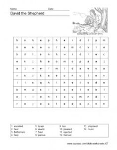 the worksheet for joshua and the battle of jercho is shown in this image