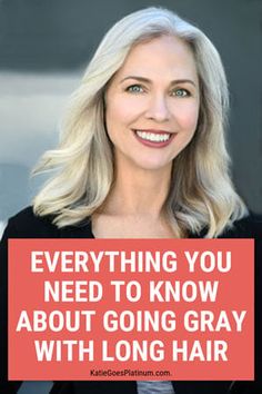 Why do some silver sisters prefer to keep their hair long while they transition to gray, how do they rock their gray grow-out, and what does it look like during the long transition period?  Read on to find out everything you want to know about going gray with long hair.  #goinggray #longhair #longgreyhair How To Go Gray, Dyed Hair Ombre, Short Dyed Hair, Grey Ombre Hair, Silver Haired Beauties, Dyed Hair Blue, Dyed Hair Pastel, Dyed Hair Purple, Hair Transition