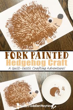 the paper plate hedge craft for kids to make