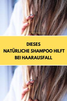 Dieses natürliche Shampoo hilft bei Haarausfall Bottles And Jars, Body Care, Long Hair Styles