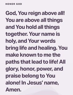 an image with the words god, you reign above all and you are above all things together